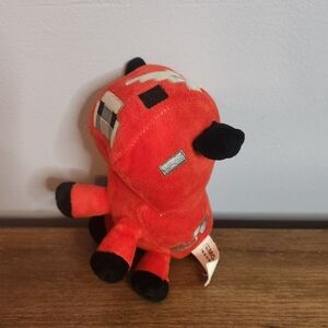 Mojang 2014 Minecraft Mooshroom Cow Plush Stuffed Animal